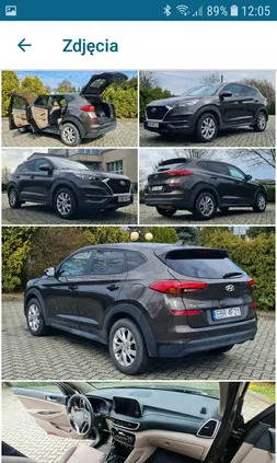brzeziny Hyundai Tucson cena 83500 przebieg: 154000, rok produkcji 2018 z Brzeziny